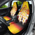 Tahiti Heiva Festival Car Seat Cover Tahitian Vahine Plumeria Flowers