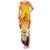 Tahiti Heiva Festival Family Matching Tank Maxi Dress and Hawaiian Shirt Tahitian Vahine Plumeria Flowers