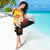 Tahiti Heiva Festival Sarong Tahitian Vahine Plumeria Flowers