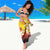 Tahiti Heiva Festival Sarong Tahitian Vahine Plumeria Flowers