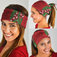 Tonga Language Week Neck Gaiter Heilala Floral Red