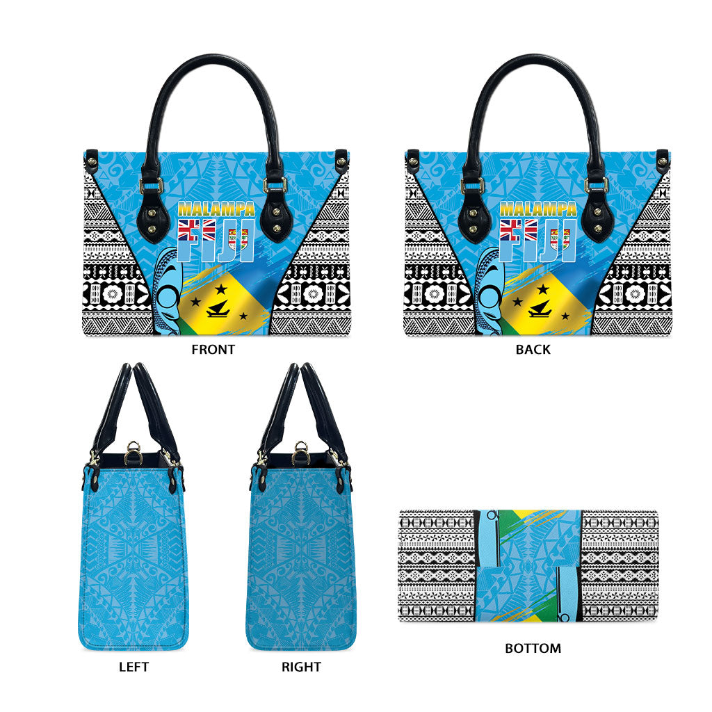 Malampa Fiji Day 2026 Leather Bag Unique Style LT05 - Polynesian Pride