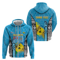 Personalised Malampa Fiji Day 2026 Zip Hoodie Unique Style LT05 - Polynesian Pride