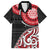 New Zealand Red Maori Koru Simple Style Hawaiian Shirt