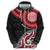 New Zealand Red Maori Koru Simple Style Hoodie