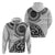 New Zealand White Maori Koru Simple Style Hoodie