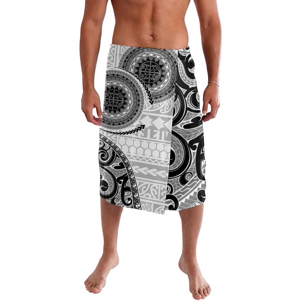 New Zealand White Maori Koru Simple Style Lavalava