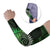New Zealand Maori Koru Fern Arm Sleeves Spiral Polynesian Style Green - Polynesian Pride
