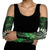 New Zealand Maori Koru Fern Arm Sleeves Spiral Polynesian Style Green - Polynesian Pride