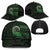 New Zealand Maori Koru Fern Baseball Net Cap Spiral Polynesian Style Green - Polynesian Pride