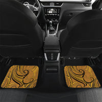New Zealand Gold Darts Car Mats Maori Fern Curve Style