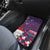 New Zealand Christmas Car Mats Haka Fern Santa Tiki Meri Kirihimete LT05 - Polynesian Pride