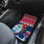 Guam Christmas Car Mats Guaman Seal Poinsettia Felis Pasgua LT05 - Polynesian Pride