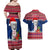 Guam Christmas Couples Matching Off Shoulder Maxi Dress and Hawaiian Shirt Guaman Seal Poinsettia Felis Pasgua LT05 - Polynesian Pride