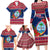 Guam Christmas Family Matching Long Sleeve Bodycon Dress and Hawaiian Shirt Guaman Seal Poinsettia Felis Pasgua LT05 - Polynesian Pride