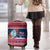 Guam Christmas Luggage Cover Guaman Seal Poinsettia Felis Pasgua LT05 - Polynesian Pride