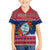 Personalized Guam Christmas Family Matching Off Shoulder Short Dress and Hawaiian Shirt Guaman Seal Poinsettia Felis Pasgua LT05 Son's Shirt Red - Polynesian Pride