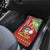 Hawaii Christmas Car Mats Funny Santa Claus Surf Mele Kalikimaka