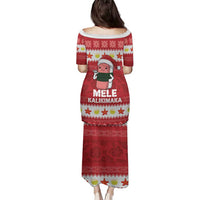 Hawaii Funny Christmas Family Matching Puletasi and Hawaiian Shirt Spam Musubi Santa LT05 - Polynesian Pride