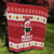 Hawaii Funny Christmas Quilt Spam Musubi Santa