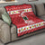 Hawaii Funny Christmas Quilt Spam Musubi Santa