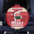 Hawaii Funny Christmas Spare Tire Cover Spam Musubi Santa