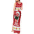 Hawaii Funny Christmas Tank Maxi Dress Spam Musubi Santa