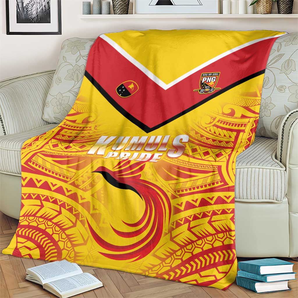 Papua New Guinea Rugby Blanket Kumul Pride Go Champions