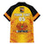 Papua New Guinea Rugby Custom Family Matching Mermaid Dress and Hawaiian Shirt Kumul Pride Go Champions