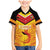 Papua New Guinea Rugby Custom Family Matching Mermaid Dress and Hawaiian Shirt Kumul Pride Go Champions