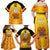 Papua New Guinea Rugby Custom Family Matching Off Shoulder Maxi Dress and Hawaiian Shirt Kumul Pride Go Champions