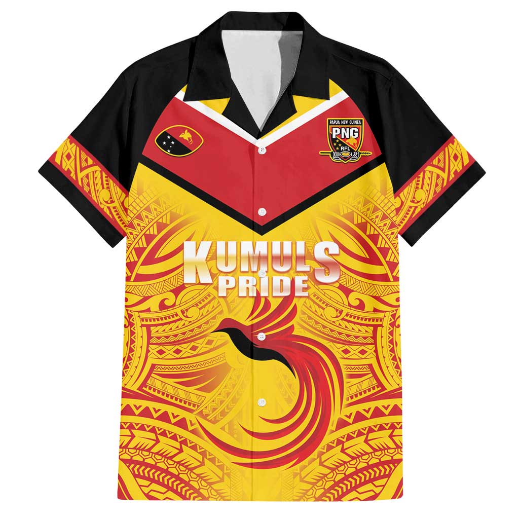 Papua New Guinea Rugby Custom Family Matching Summer Maxi Dress and Hawaiian Shirt Kumul Pride Go Champions