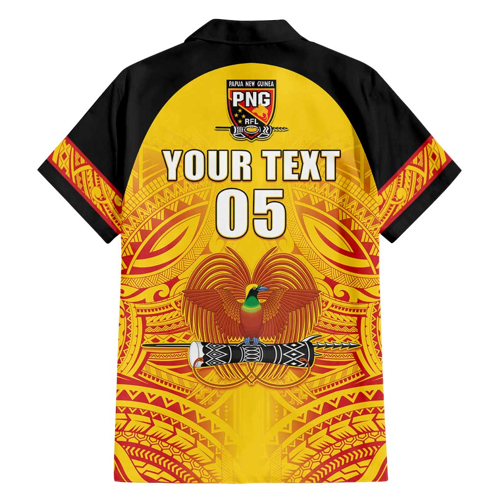 Papua New Guinea Rugby Custom Family Matching Summer Maxi Dress and Hawaiian Shirt Kumul Pride Go Champions