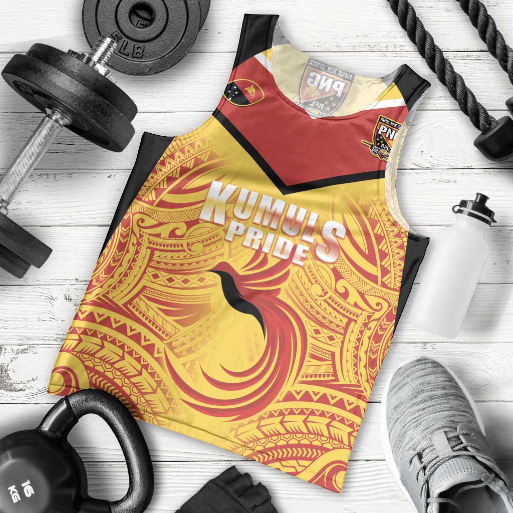 Papua New Guinea Rugby Custom Men Tank Top Kumul Pride Go Champions