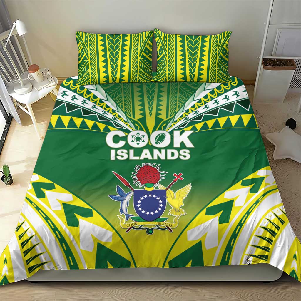 Cook Islands Rugby Bedding Set The Kukis Go Champions