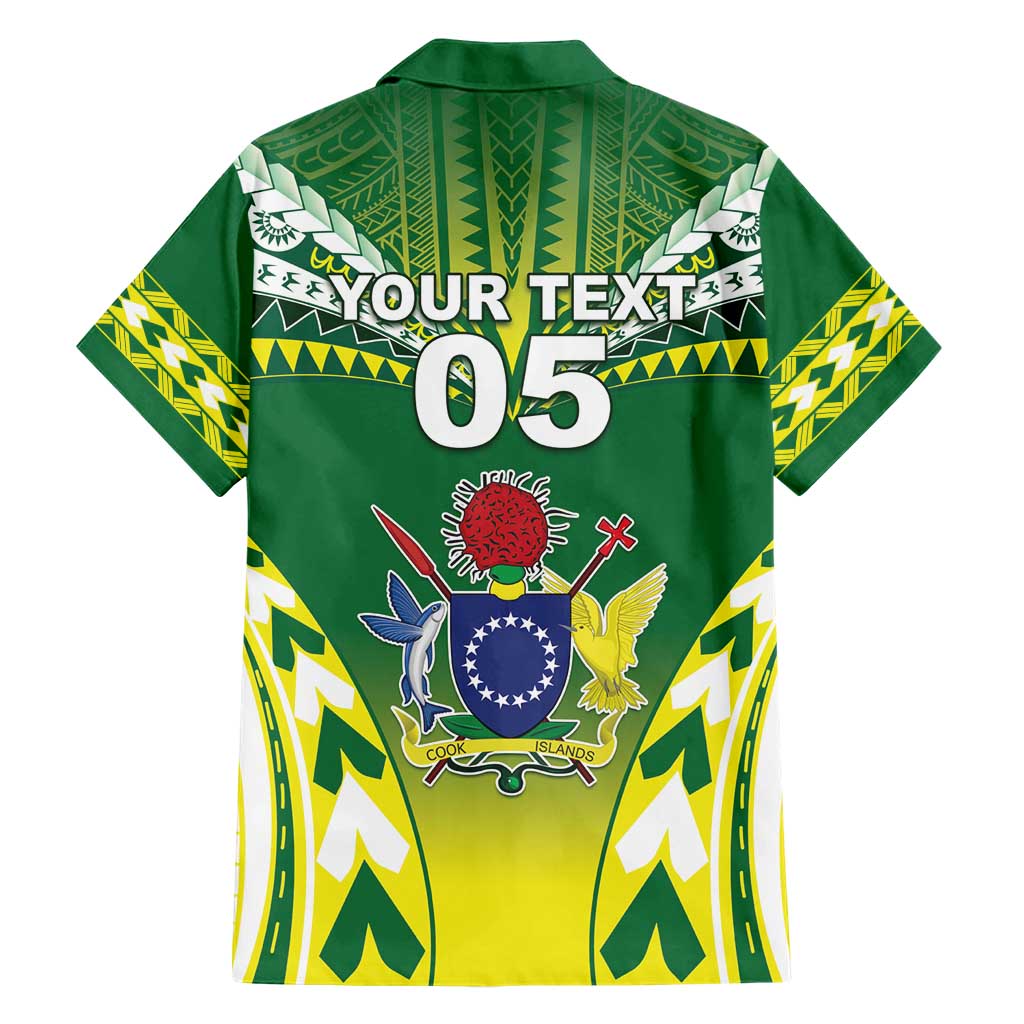 Cook Islands Rugby Custom Family Matching Short Sleeve Bodycon Dress and Hawaiian Shirt The Kukis Go Champions LT05 - Polynesian Pride