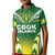 Cook Islands Rugby Custom Kid Polo Shirt The Kukis Go Champions