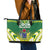 Cook Islands Rugby Leather Tote Bag The Kukis Go Champions