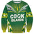 Cook Islands Rugby Custom Sweatshirt The Kukis Go Champions