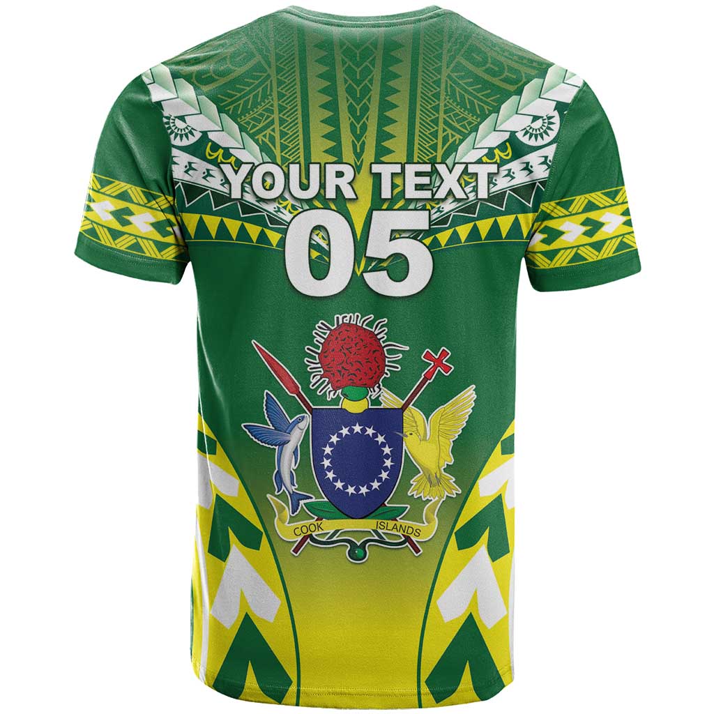 Cook Islands Rugby Custom T Shirt The Kukis Go Champions
