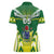 Cook Islands Rugby Custom Women Polo Shirt The Kukis Go Champions