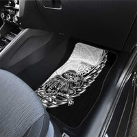 New Zealand Kiwi Rugby Custom Car Mats Go Champions Maori Pattern