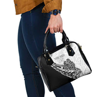 New Zealand Kiwi Rugby Custom Shoulder Handbag Go Champions Maori Pattern