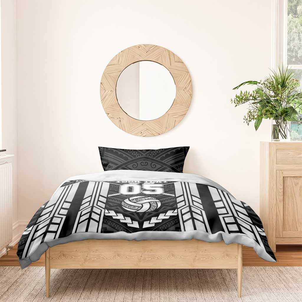Custom Polynesia Beach Volleyball Bedding Set Polynesian Tribal Pattern - Polynesian Pride