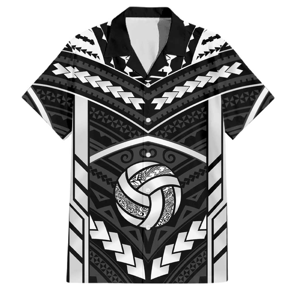 Custom Polynesia Beach Volleyball Family Matching Long Sleeve Bodycon Dress and Hawaiian Shirt Polynesian Tribal Pattern - Polynesian Pride