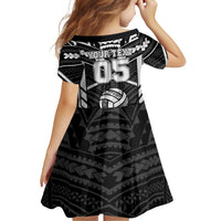 Custom Polynesia Beach Volleyball Family Matching Off Shoulder Maxi Dress and Hawaiian Shirt Polynesian Tribal Pattern - Polynesian Pride