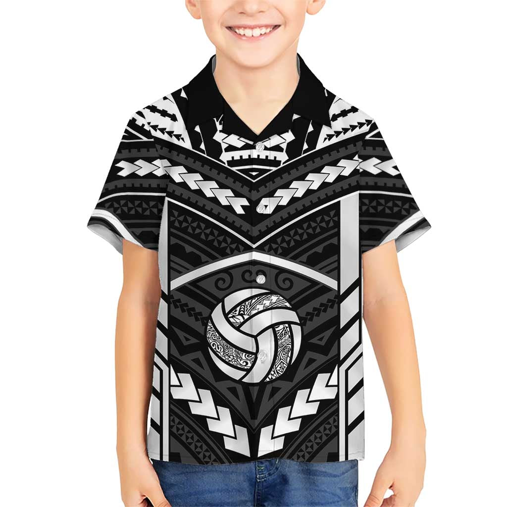 Custom Polynesia Beach Volleyball Hawaiian Shirt Polynesian Tribal Pattern - Polynesian Pride
