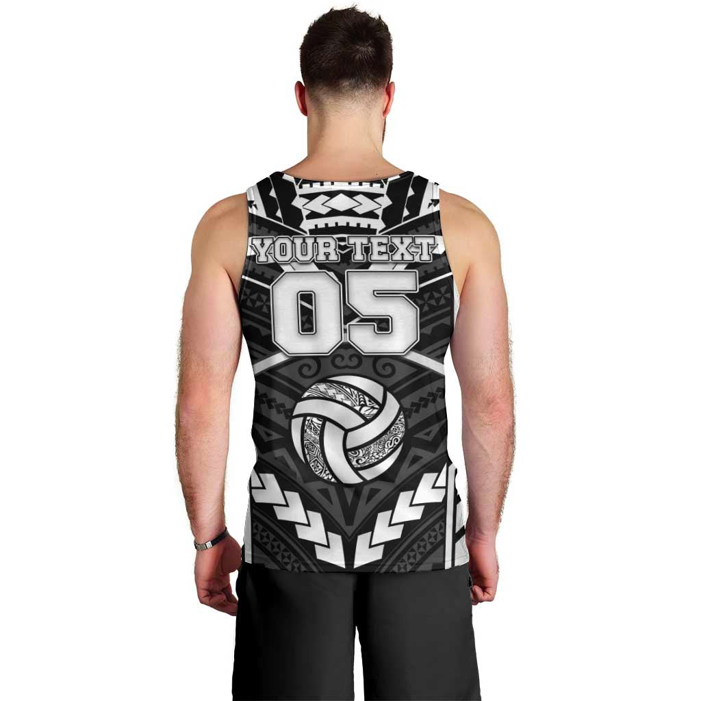 Custom Polynesia Beach Volleyball Men Tank Top Polynesian Tribal Pattern - Polynesian Pride