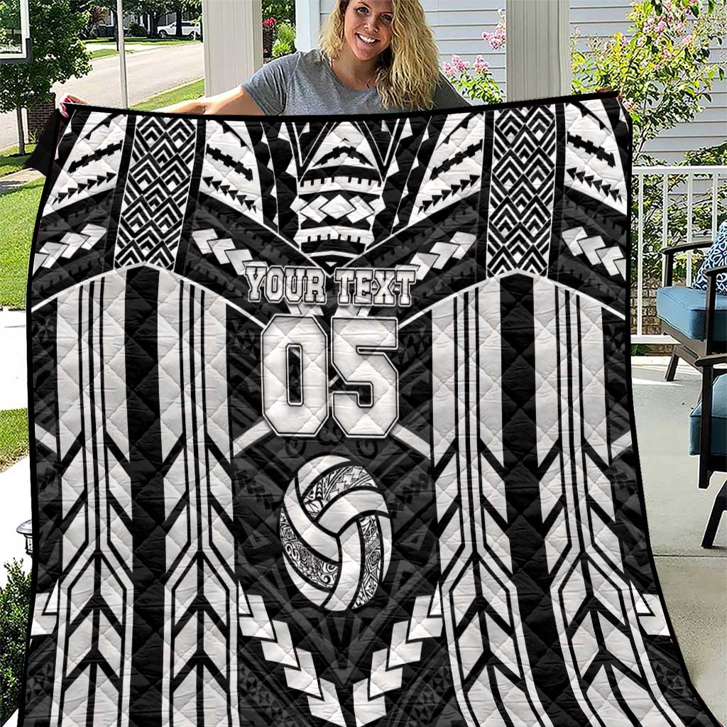 Custom Polynesia Beach Volleyball Quilt Polynesian Tribal Pattern - Polynesian Pride