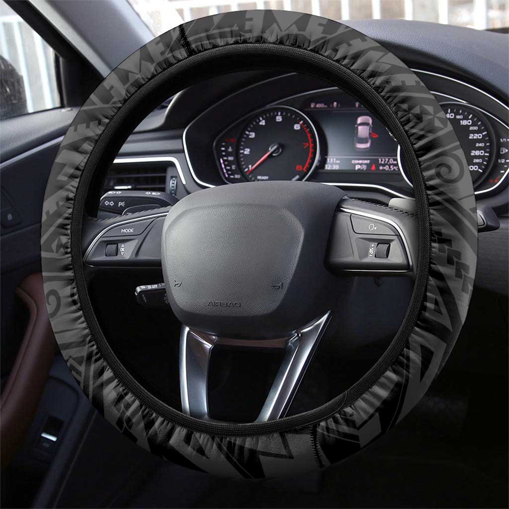 Polynesia Beach Volleyball Steering Wheel Cover Polynesian Tribal Pattern - Polynesian Pride